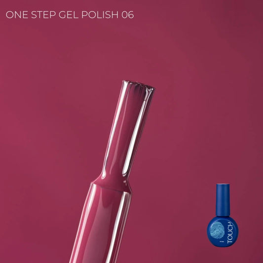 TOUCH Gel Polish One Step 06 for pedicure 3in1, 9 ml