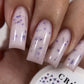CROOZ extension gel with dried flowers Flora Touch Builder Gel 07, 15 ml