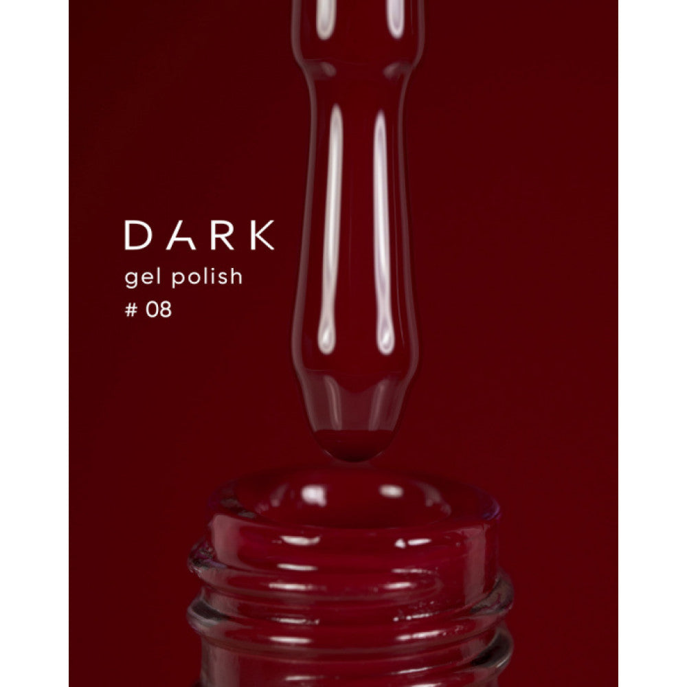 Dark 08 Gel polish TPO Free (new collection), 10 ml