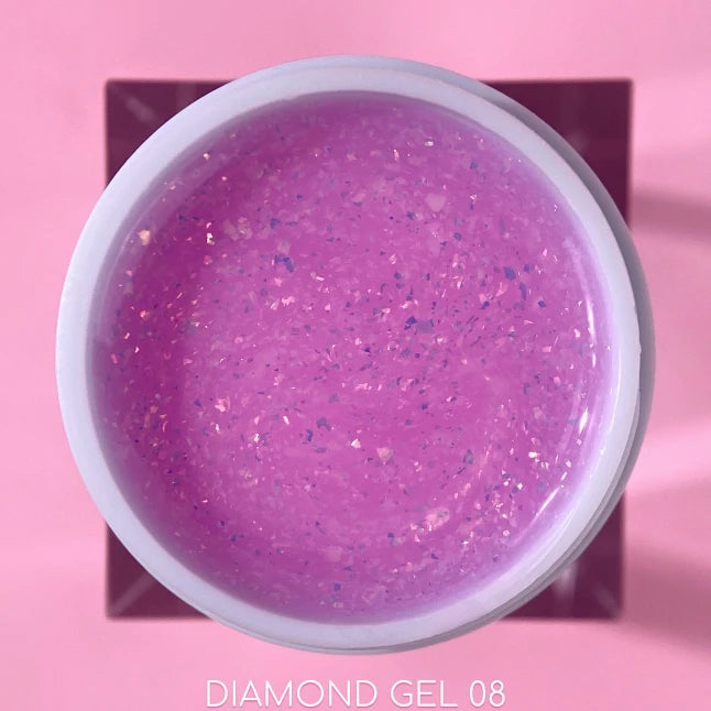 LUNAmoon Builder Gel Diamond 08, 15ml