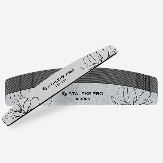 STALEKS Crescent mineral nail file EXPERT 40 (25 pcs)