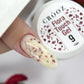 CROOZ extension gel with dried flowers Flora Touch Builder Gel 09, 15 ml