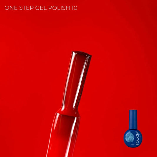 TOUCH Gel Polish One Step 10 for pedicure 3in1, 9 ml