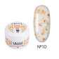 CROOZ extension gel with dried flowers Flora Touch Builder Gel 10, 15 ml