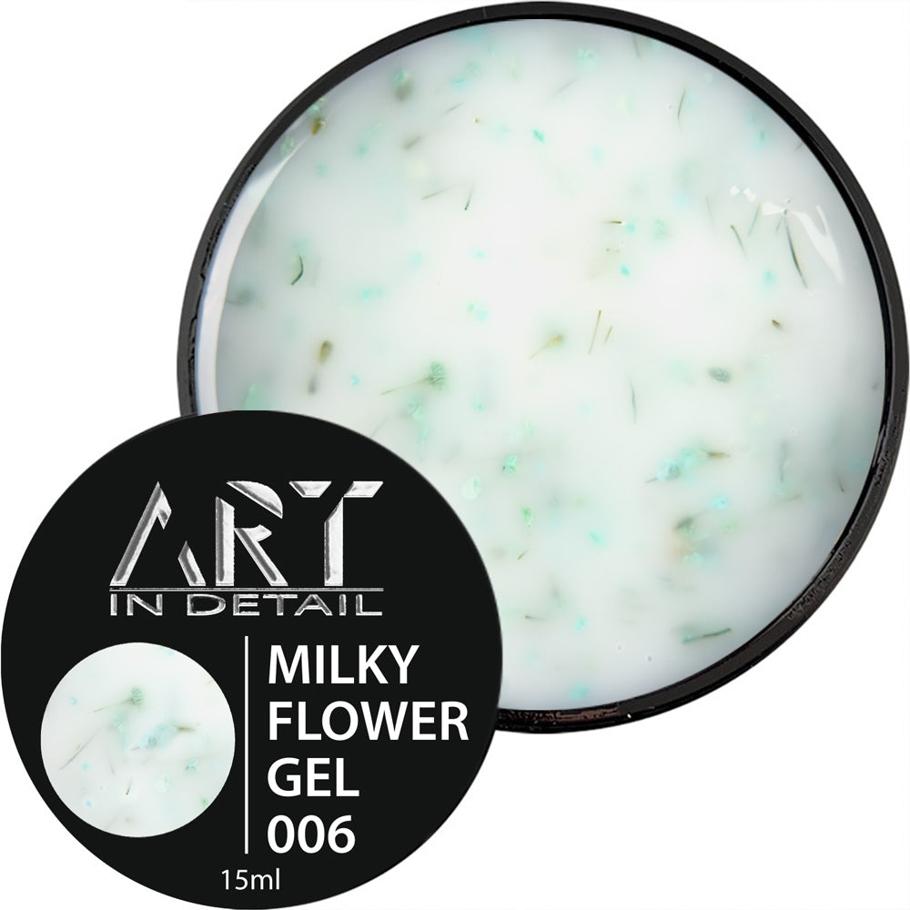 ART Builder Gel Milky Flower 06, 15 ml