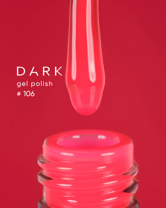 Dark 106 Gel polish (new collection), 10 ml