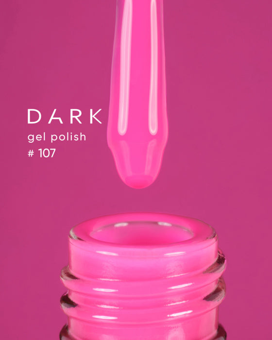 Dark 107 Gel polish TPO Free (new collection), 10 ml