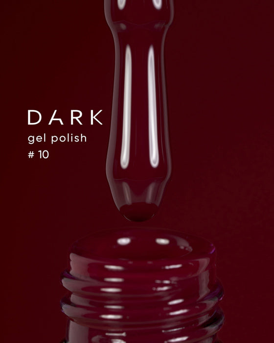 Dark 10 Gel polish TPO Free (new collection), 10 ml
