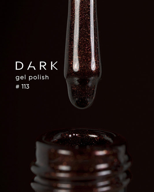 Dark 113 Gel polish (new collection), 10 ml