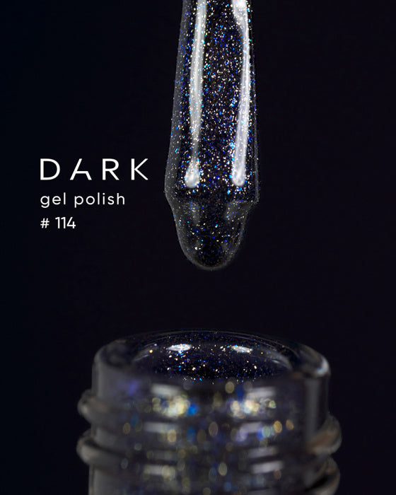 Dark 114 Gel polish TPO Free (new collection), 10 ml