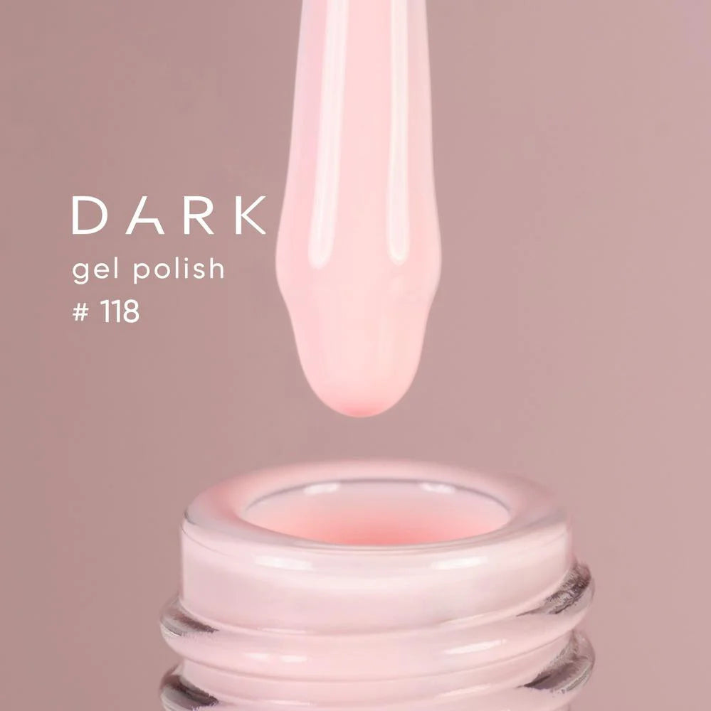 Dark 118 Gel polish (new collection), 10 ml