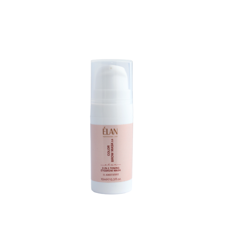 ELAN COLOR BROW MASK 2.0: 2-in-1 Toning Eyebrow Mask, 10ml