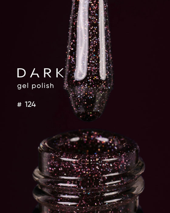 Dark 124 Gel polish TPO Free (new collection), 10 ml