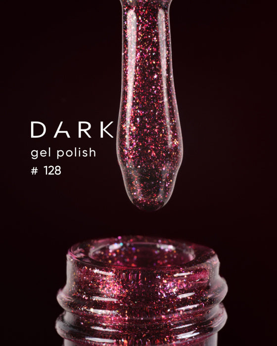 Dark 128 Gel polish TPO Free (new collection), 10 ml