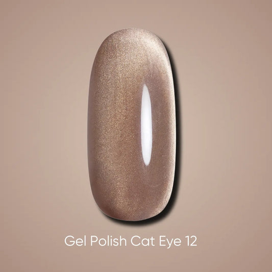 Dark 12 Gel polish Cat Eye TPO Free (new collection), 6 ml