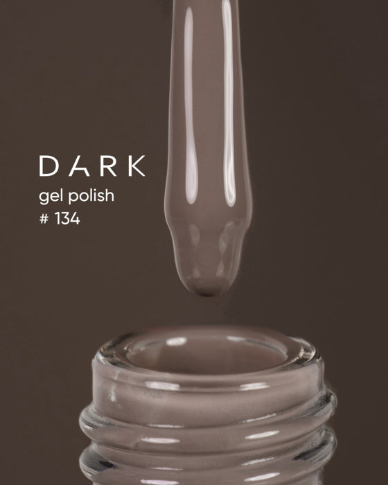 Dark 134 Gel polish TPO Free (new collection), 10 ml