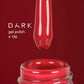 Dark 136 Gel polish (new collection), 10 ml
