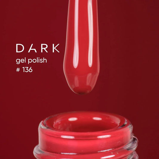 Dark 136 Gel polish (new collection), 10 ml