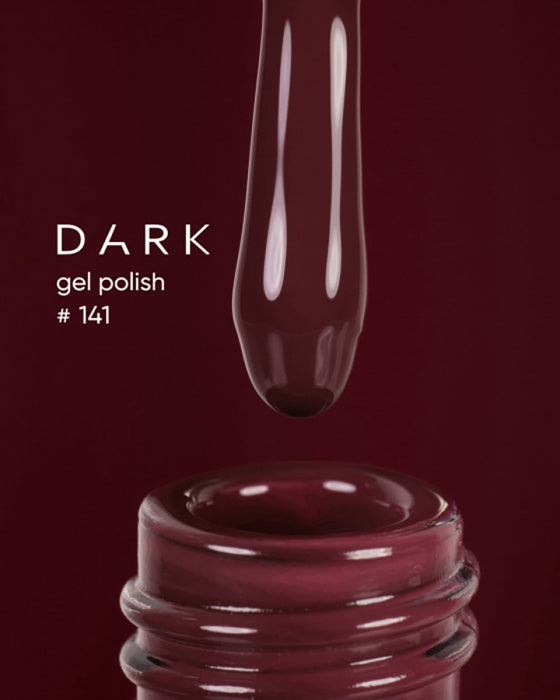 Dark 141 Gel polish TPO Free (new collection), 10 ml