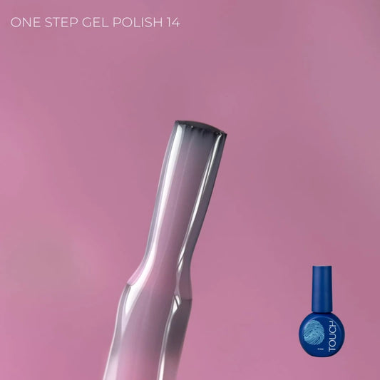 TOUCH Gel Polish One Step 14 for pedicure 3in1, 9 ml