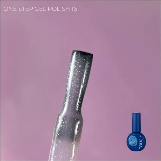 TOUCH Gel Polish One Step 16 for pedicure 3in1, 9 ml