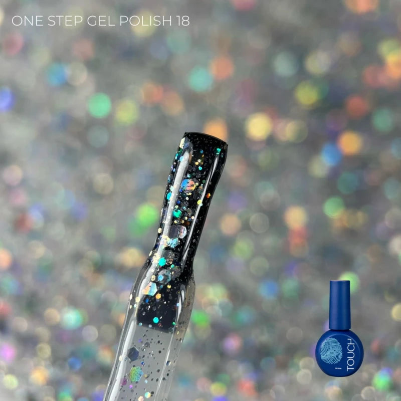 TOUCH Gel Polish One Step 18 for pedicure 3in1, 9 ml