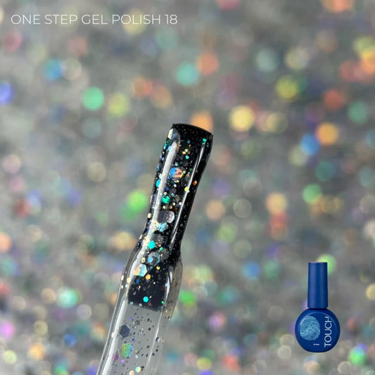 TOUCH Gel Polish One Step 18 for pedicure 3in1, 9 ml