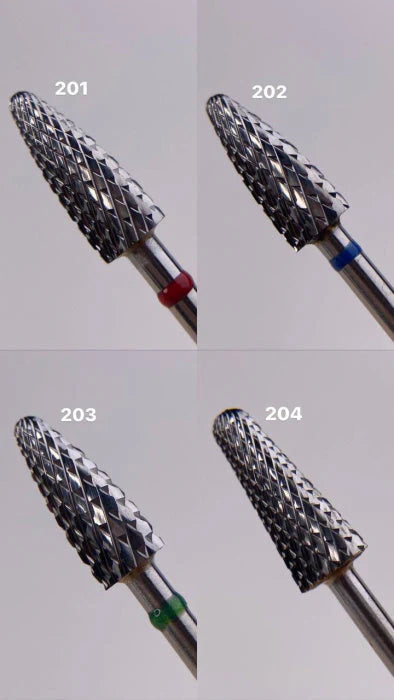 DARK Carbide Drill Bit 202, Rounded Cone, Medium (Blue)