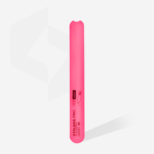 STALEKS Straight beveled plastic base for nail file EXPERT 20 (SPBE-20)