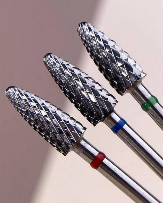 DARK Carbide Drill Bit 201, Rounded Cone, Fine (Red)