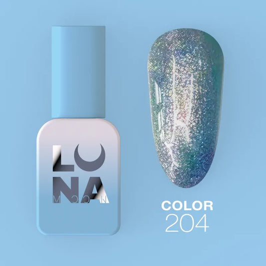LUNAmoon 204 Gel polish Color, 13 ml