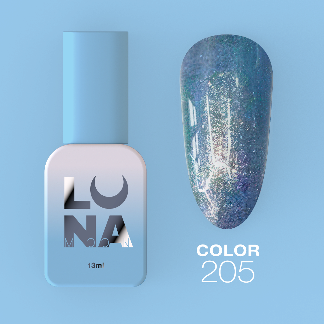 LUNAmoon 205 Gel polish Color, 13 ml