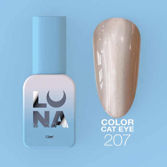 LUNAmoon Cat Eye 207 Gel polish Color, 13 ml