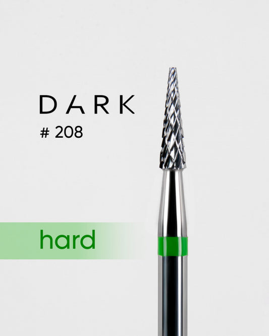 DARK Carbide Drill Bit 208, Thin Cone, Coarse (Green)