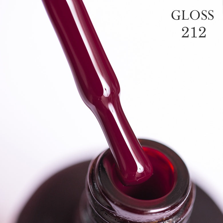 Gel polish 212 GLOSS (wine), 11 ml