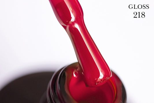 Gel polish 218 GLOSS (sangria), 11 ml
