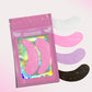 LENDI Reusable Silicone Patches, 1 Pair (Pink, Purple)