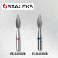 Staleks Bits Diamond "Pointed Flame" 2.3 mm