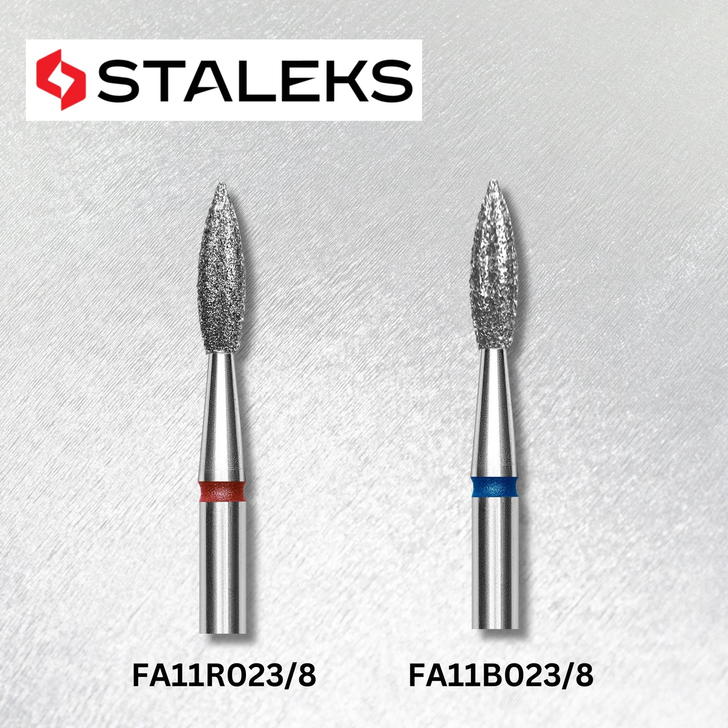 Staleks Bits Diamond "Pointed Flame" 2.3 mm