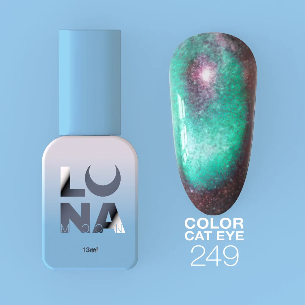 LUNAmoon Cat Eye 249 Gel polish Color, 13 ml