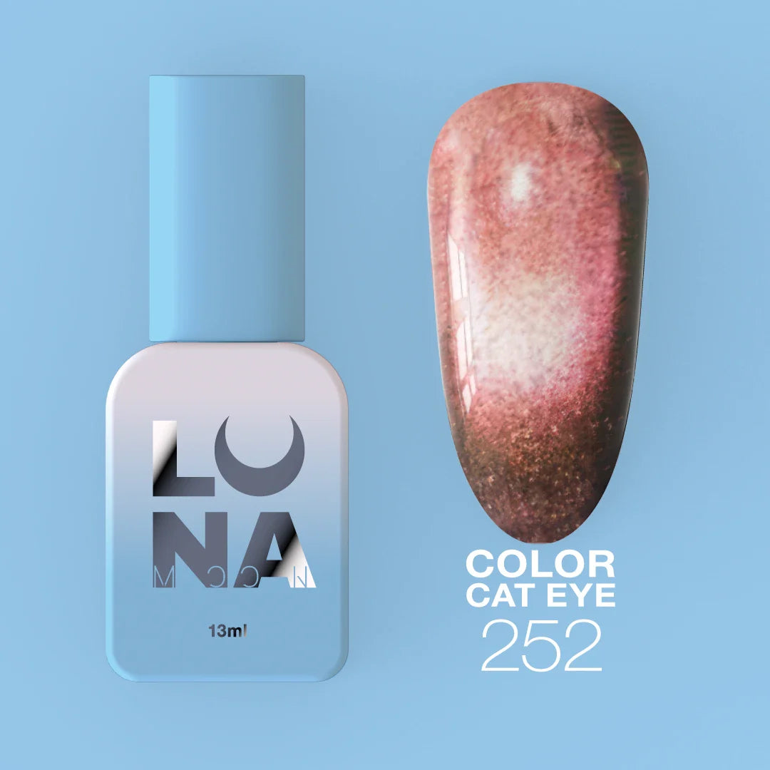 LUNAmoon Cat Eye 252 Gel polish Color, 13 ml