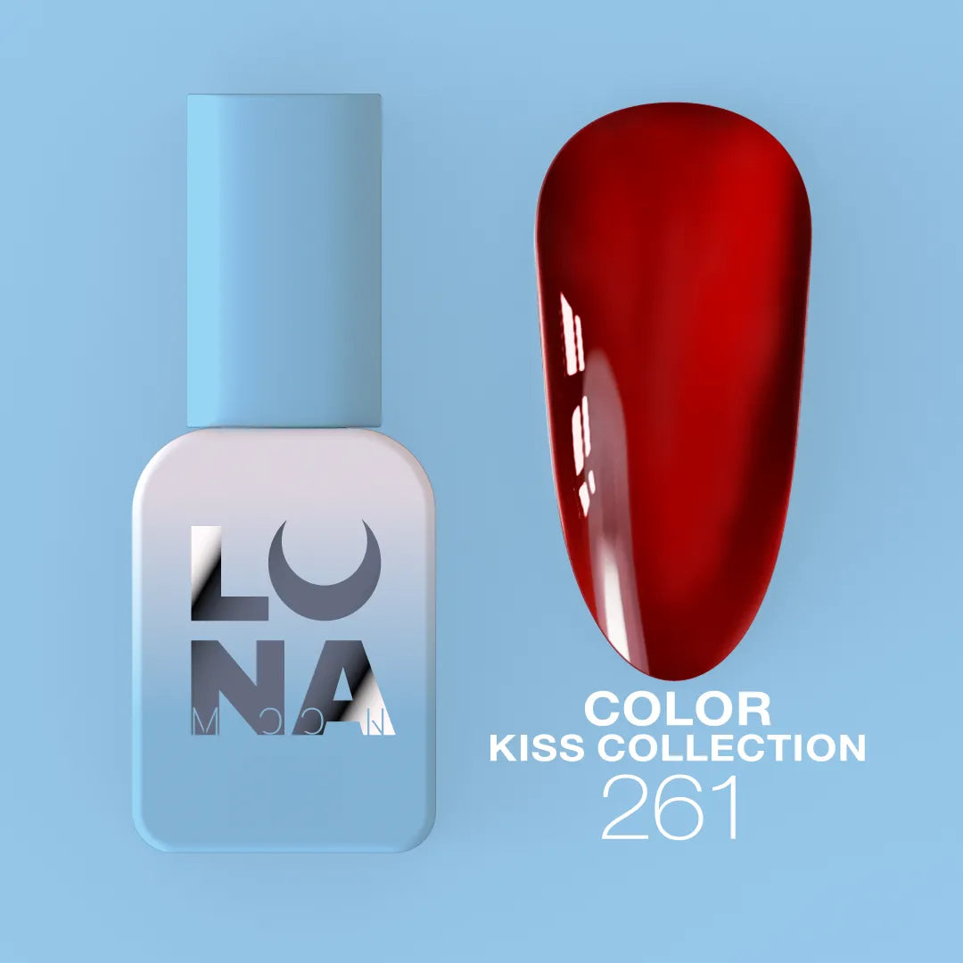 LUNAmoon Kiss 261 Gel polish Color, 13 ml