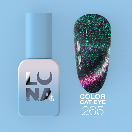 LUNAmoon Cat Eye 265 Gel polish Color, 13 ml