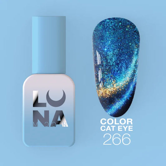 LUNAmoon Cat Eye 266 Gel polish Color, 13 ml