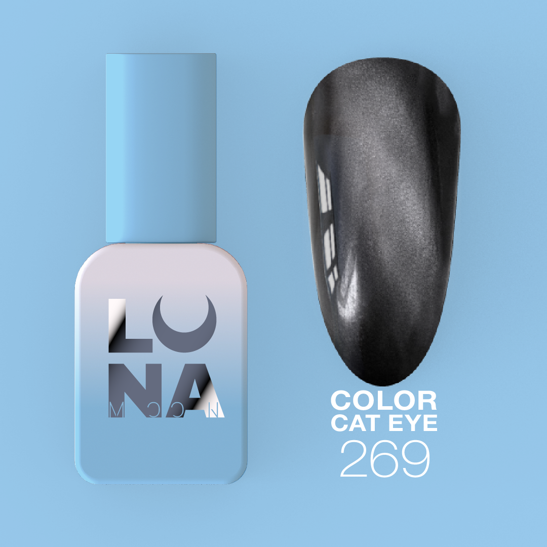 LUNAmoon Cat Eye 269 Gel polish Color, 13 ml