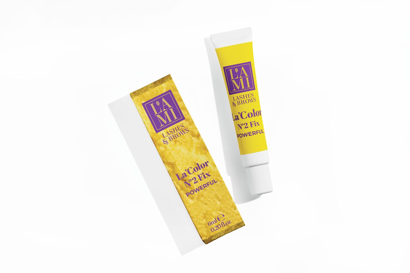 LAMI LASHES La Color Lash Powerful Lift & Fix Lamination System - Tube