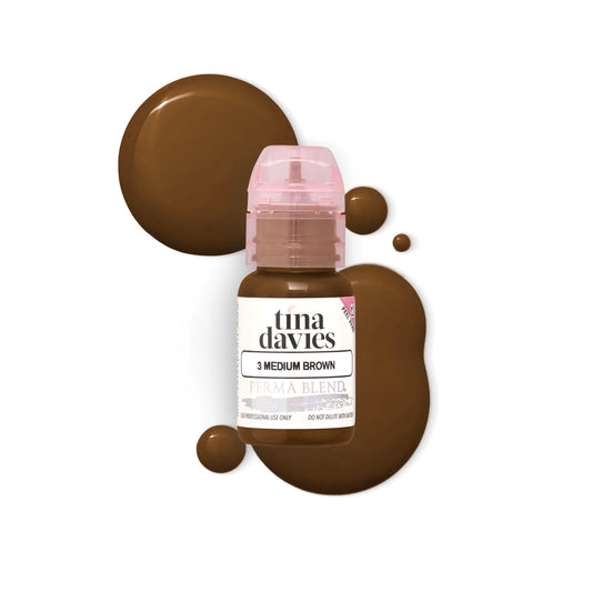 MEDIUM BROWN 3 - Tina Davies Pigment - 1/2oz Bottle