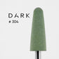 DARK Silicone Polisher Thin Rounded Bullet, Green