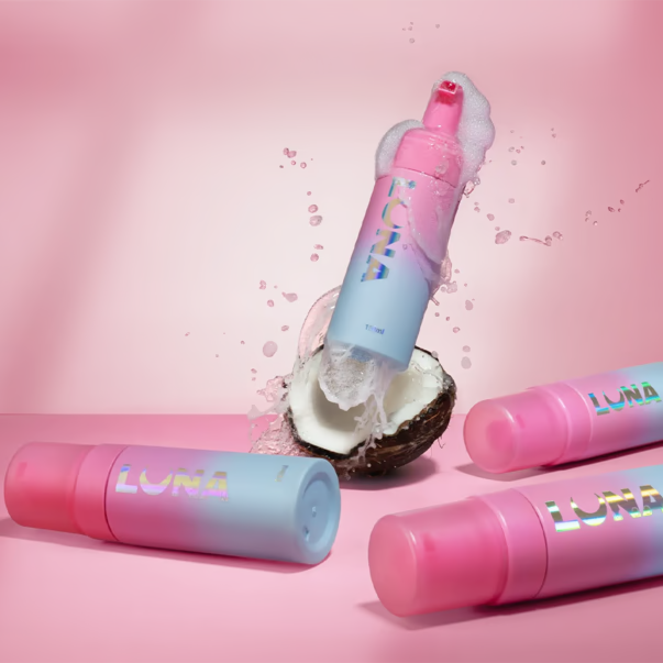 LUNAmoon Moisturizing micellar foam “COCONUT FOAM” with coconut aroma, 150 ml