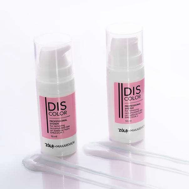 ZOLA x Makarevich DISCOLOR for removing accumulated dye from eyebrows, 10 ml